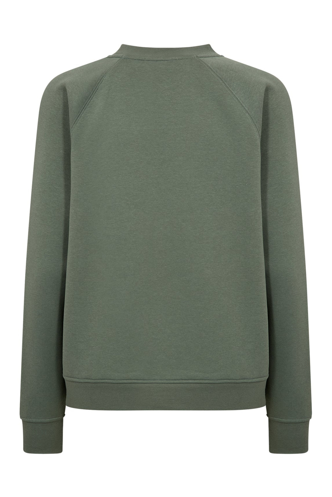 Leveté Room Nuka 11 sweatshirt i laurel wreath med 3D-logo og rund hals.