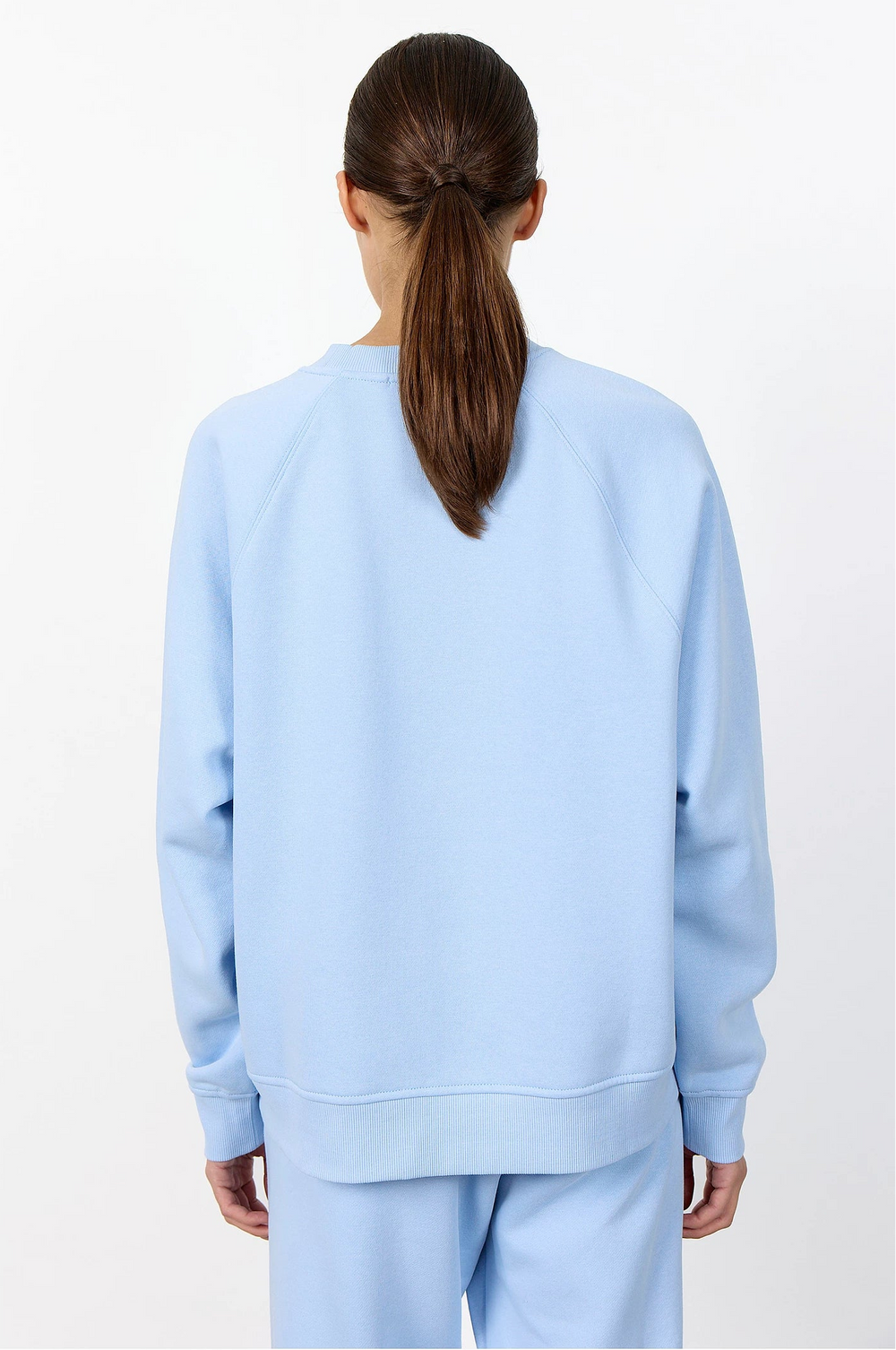 Leveté Room Nuka 11 sweatshirt i windsurfer med 3D-logo og rund hals.