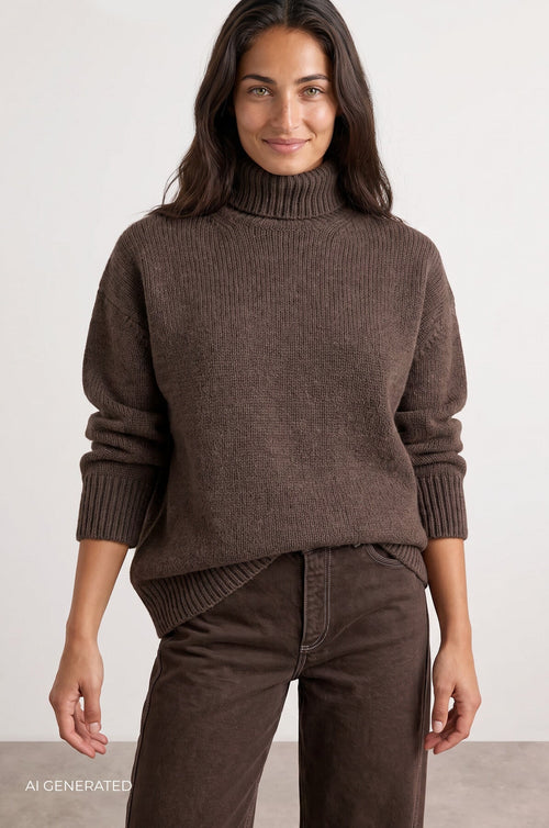 Leveté Room | Pullover | LR-Perle 3, brun