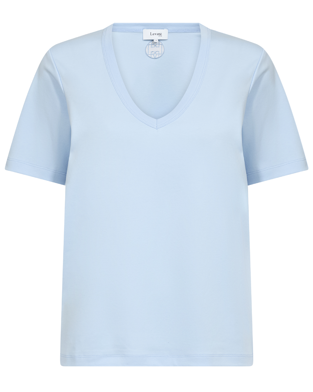 Leveté Room Paloma 2 T-shirt – klassisk T-shirt med V-hals og korte ærmer.