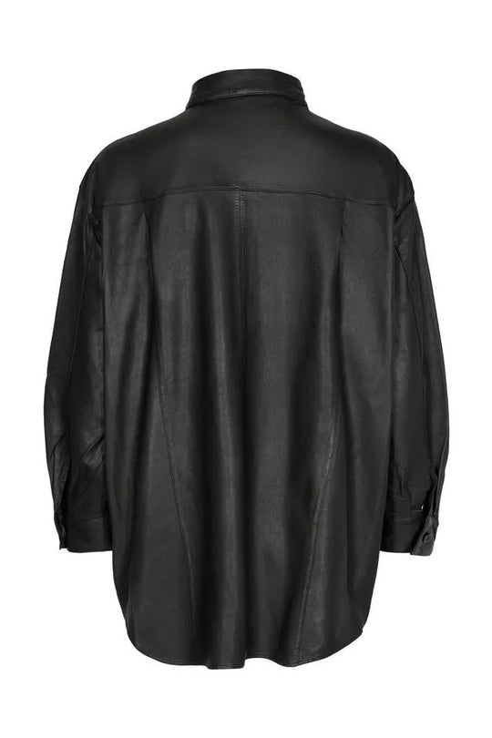 MDK | Læderskjorte | Agnes Thin Leather Shirt