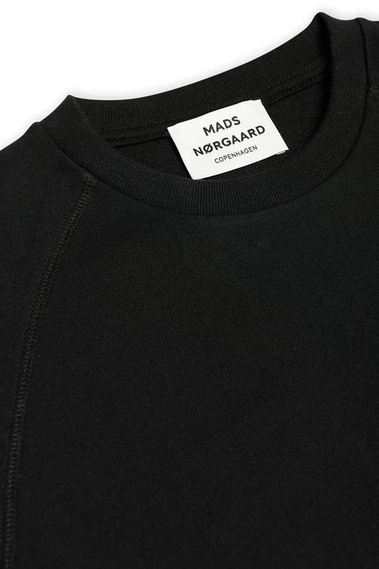 Mads Nørgaard T-shirt | Heavy Single Trista Tee, sort
