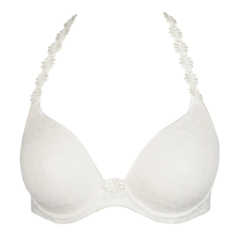 Marie Jo Avero bh i natural med margueritstropper og heartshape form.