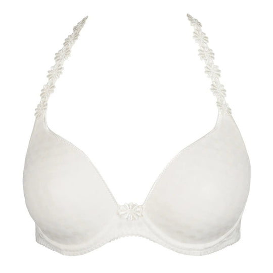 Marie Jo Avero bh i natural med margueritstropper og heartshape form.