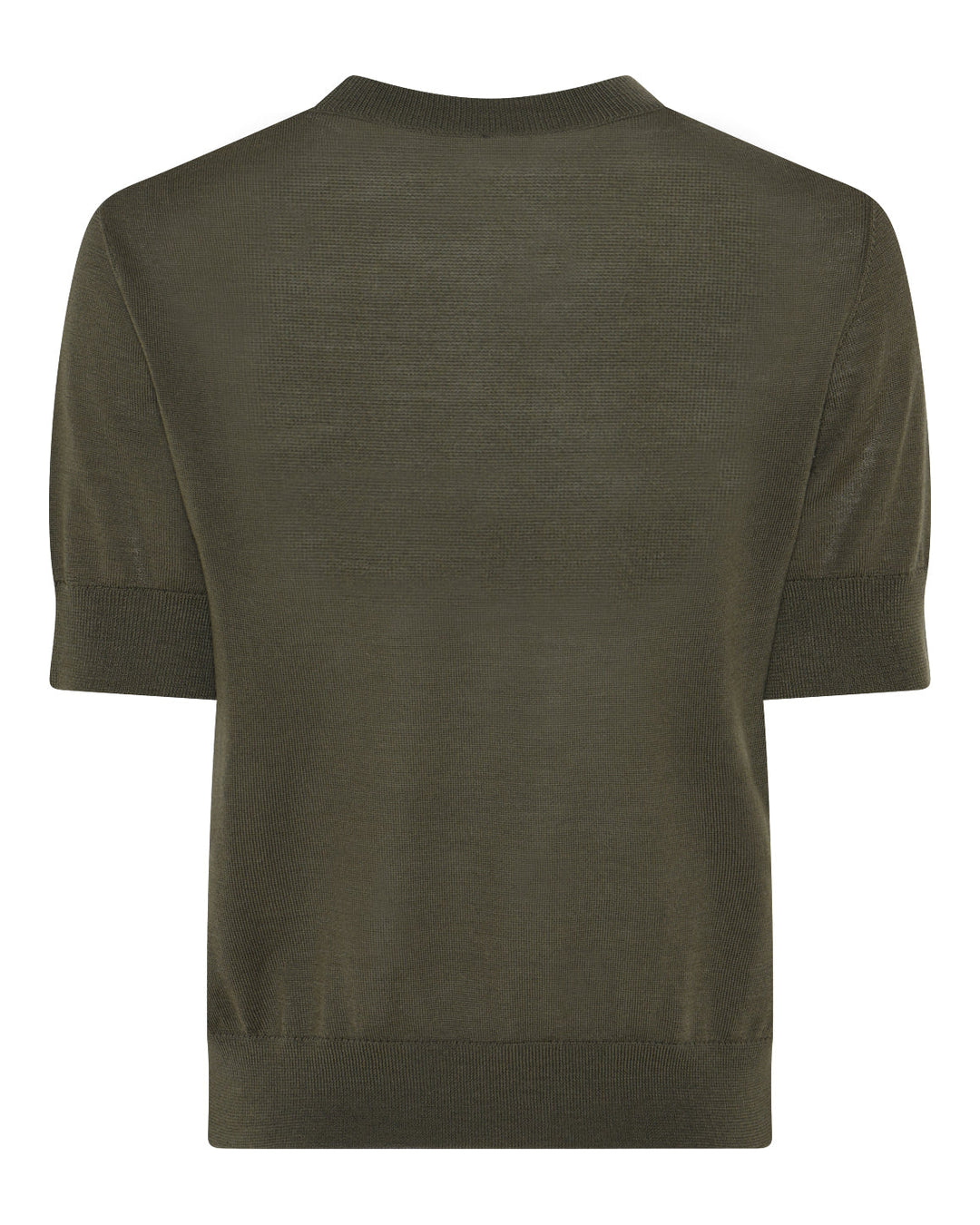 La Rouge Merlin S/S Turtleneck i army green i 100% merinould.