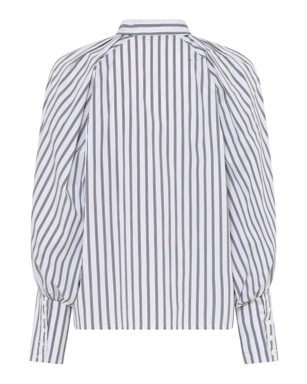 La Rouge | Skjorte | Mille Shirt, white/grey stripe