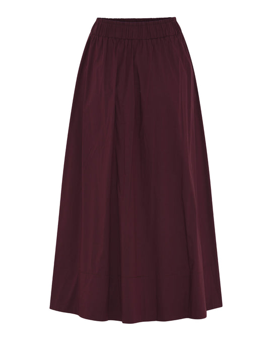 La Rouge | Nederdel | Vilma Skirt, wine