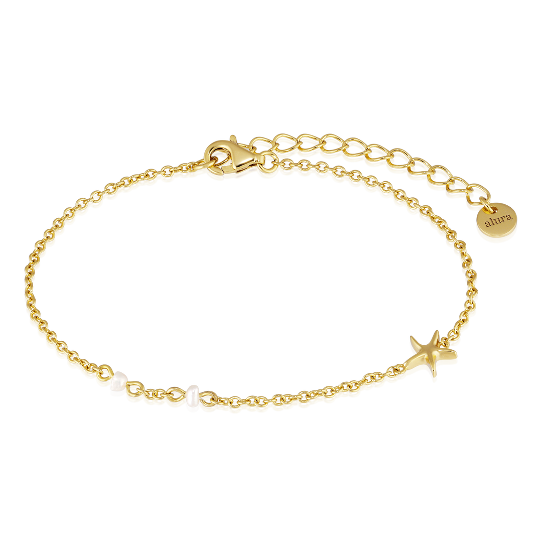 Alura Ocean Bracelet 05 armbånd med ferskvandsperler og zirkonia.