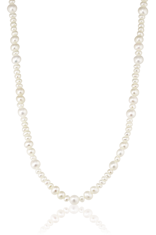 Alura Ocean Necklace 04 halskæde med ferskvandsperler.