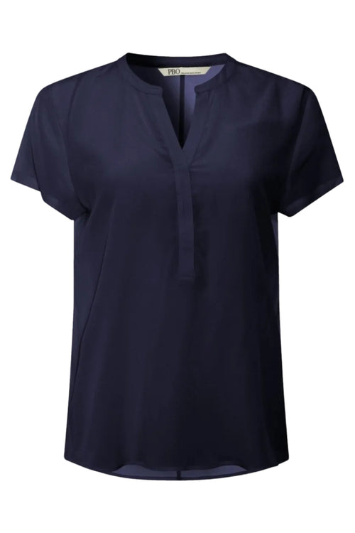 PBO | Bluse | 1344 Gerbil Top, navy