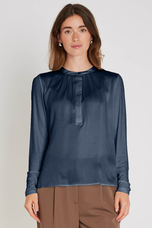 PBO | Bluse | 1344 Kopala Blouse, navy