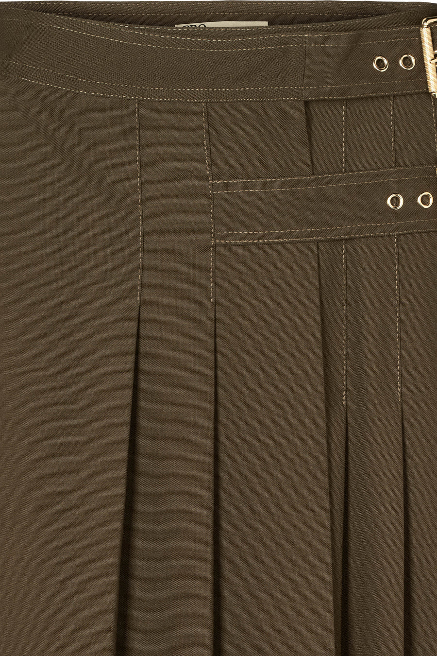 PBO Unima nederdel i farven Tarmac – midi-nederdel med elegant fald og afdæmpet nuance.
