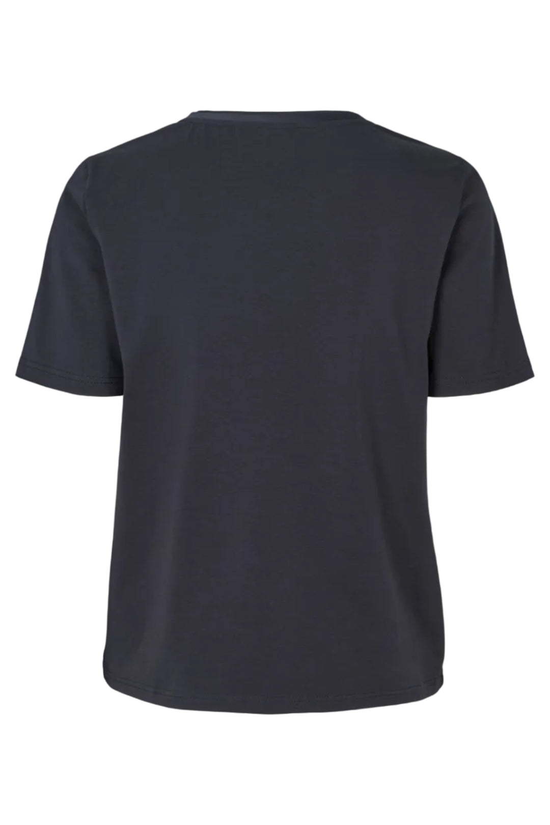 PBO Vina T-shirt i midnight med V-hals og korte ærmer