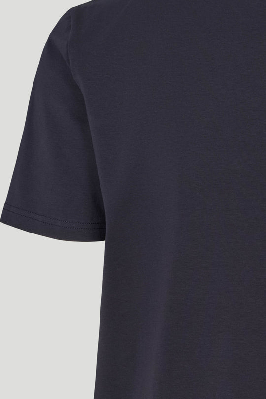 PBO Vina T-shirt i midnight med V-hals og korte ærmer