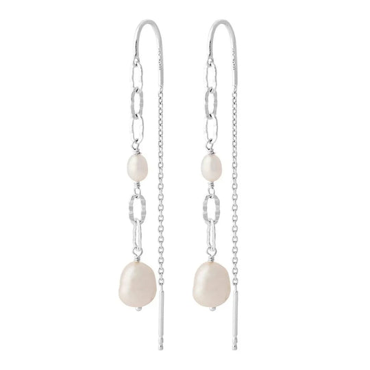 Øreringe | Pernille Corydon Seaside earchains, sølv