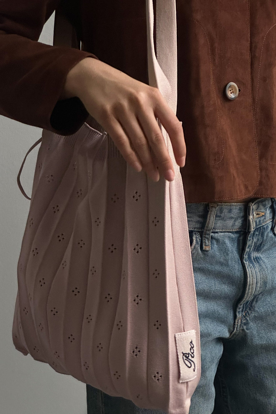 Pico Fleur Bag i blush