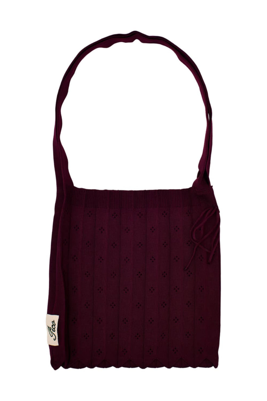 Pico Fleur Bag i plum