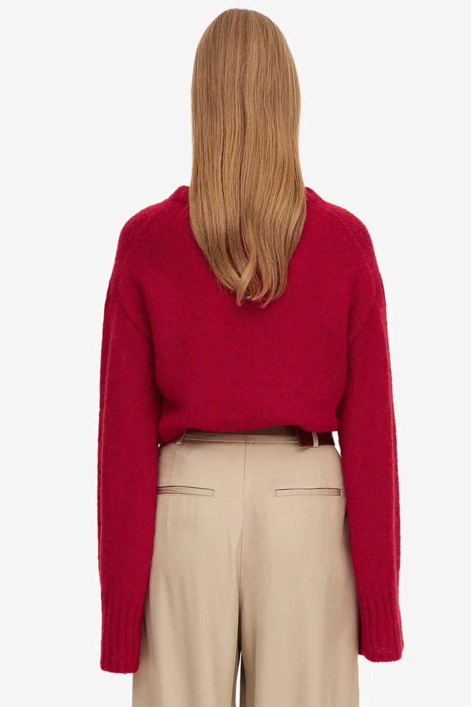 Sweater | By Malene Birger Cierra strik, jester red