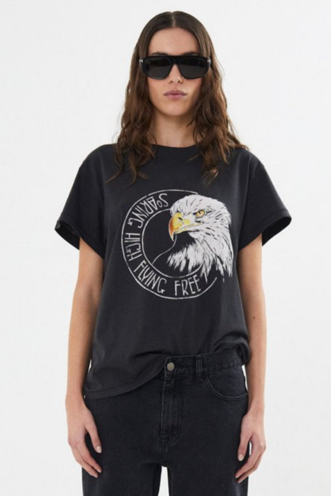 Rabens Saloner | T-Shirt | Ambla Eagle, faded black