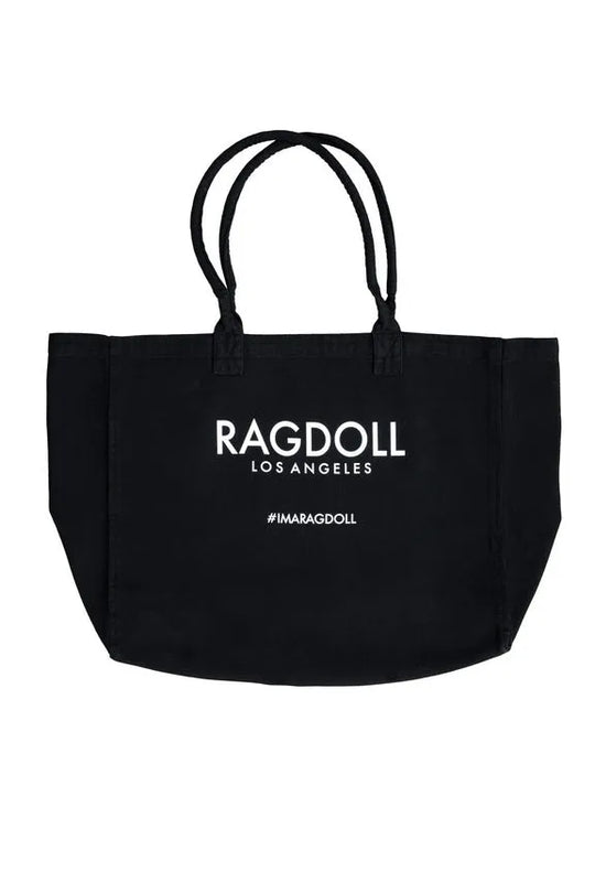 Tote bag | Ragdoll Holiday, black