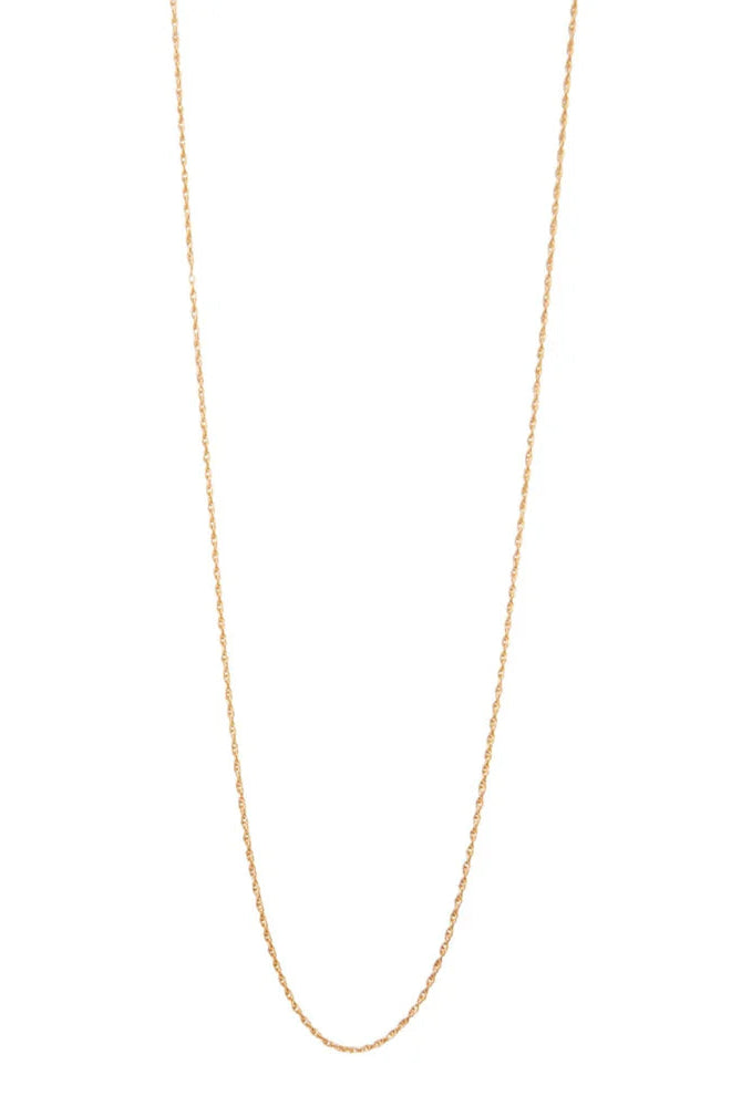 Pico Gracie Necklace – 52 cm forgyldt halskæde i sterlingsølv med tidløst og minimalistisk design.
