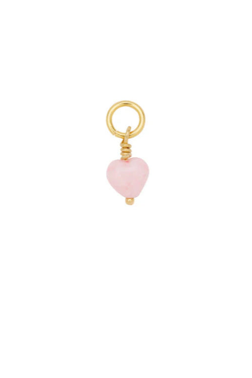 Pico | Vedhæng | French Mini Heart Pendant, Powder/FG