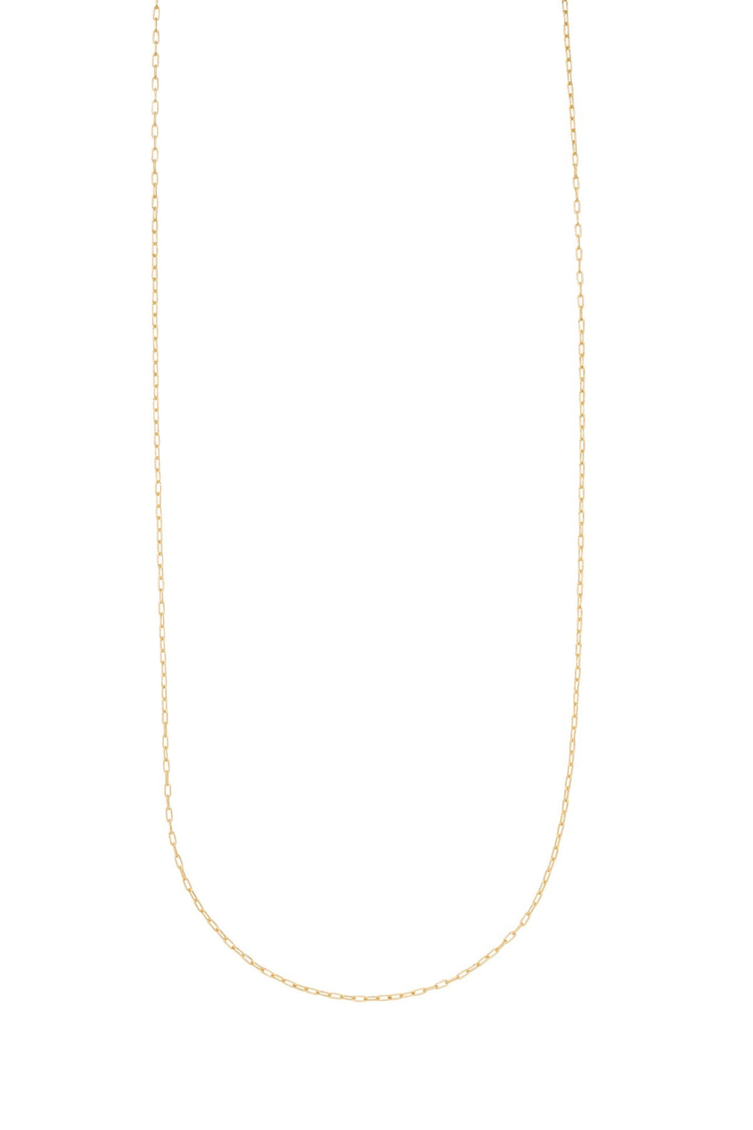 Pico Anker Necklace – forgyldt halskæde på 52 cm, perfekt til charms og vedhæng.