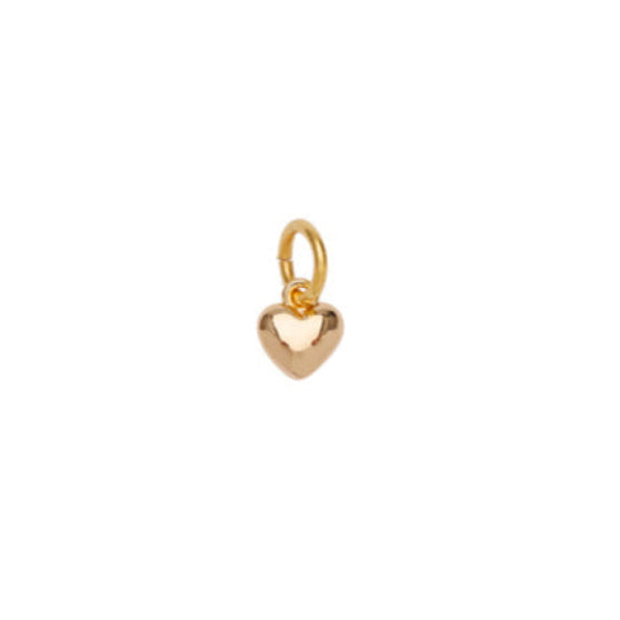Pico Cupid Heart Pendant – forgyldt hjertevedhæng i minimalistisk design.