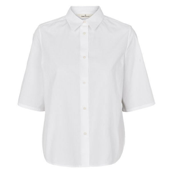 Basic Apparel | Skjorte | Silje SS Shirt, bright white
