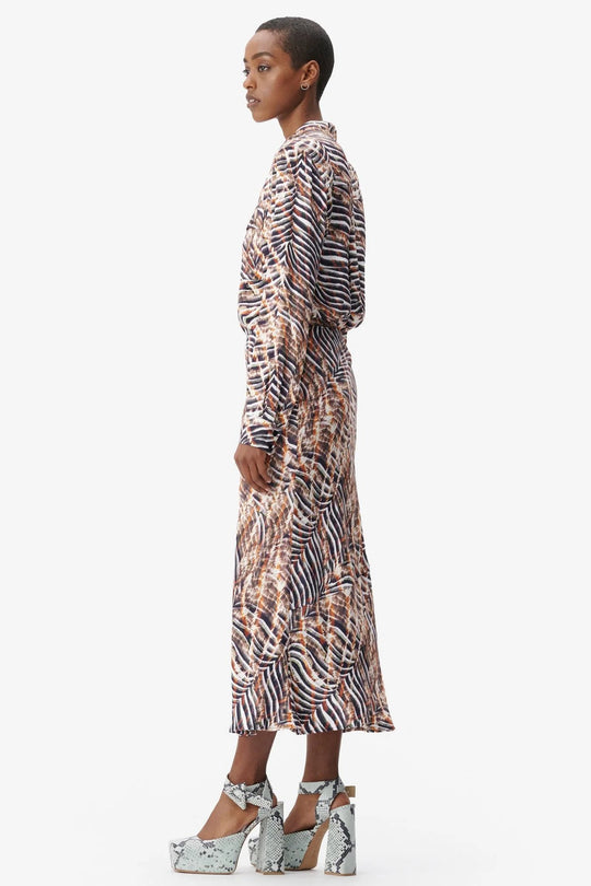 Nederdel | Lala Berlin Skirt Sasa, zebra shibori