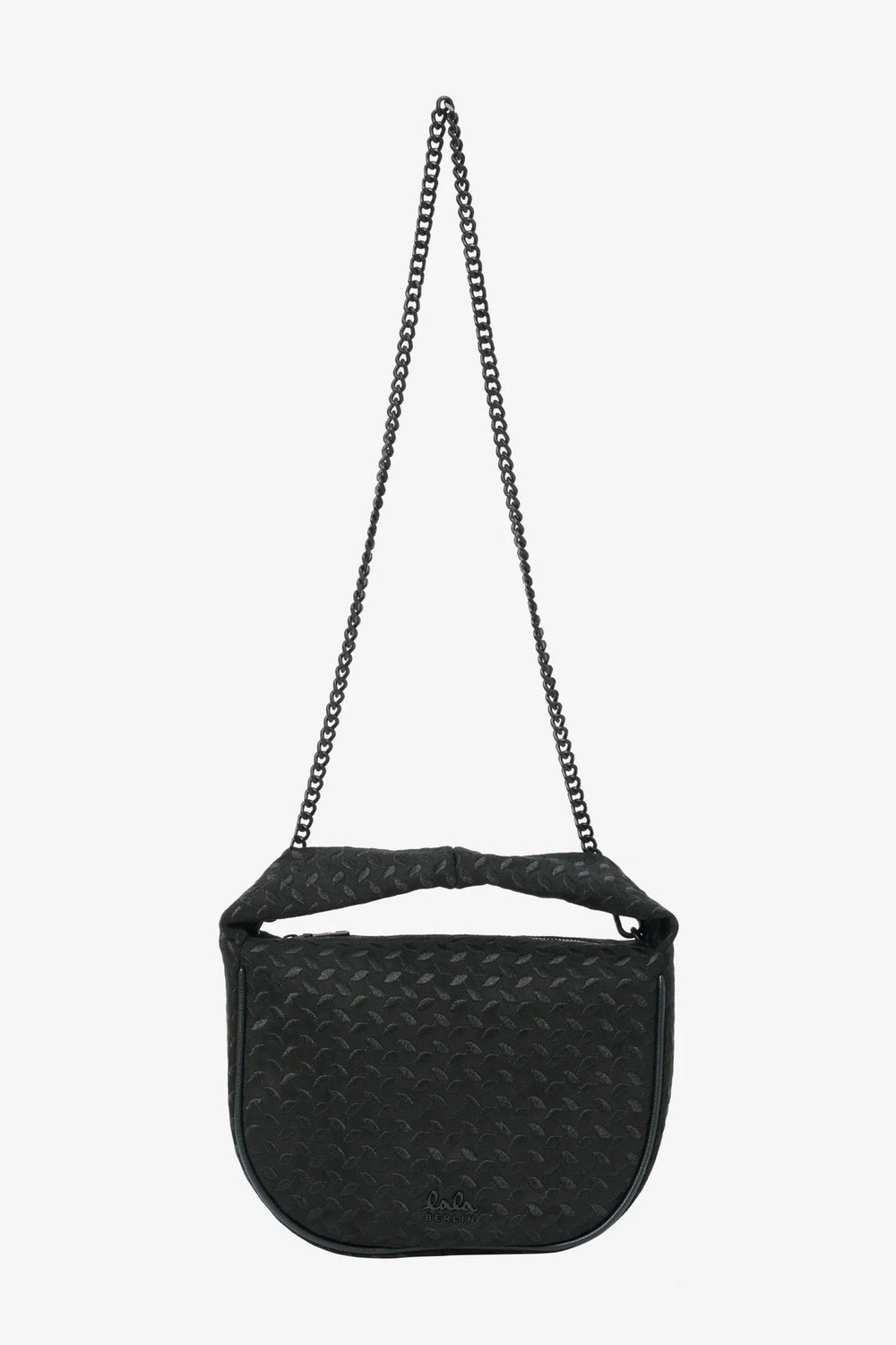 LALA BERLIN Small Handbag Merve, heritage suede black