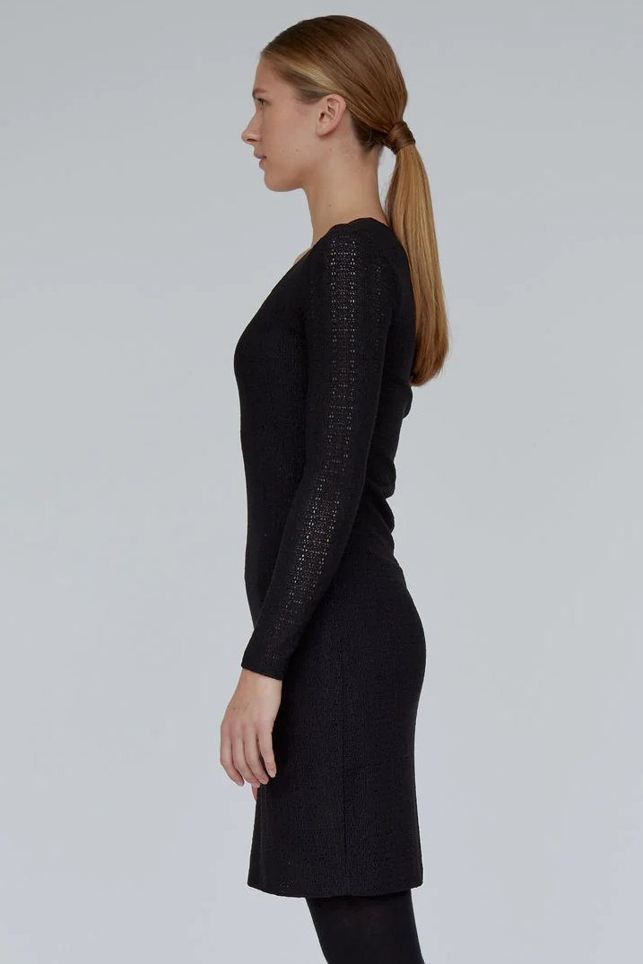 Kjole | Basic Apparel Suvi Scoop Dress, black