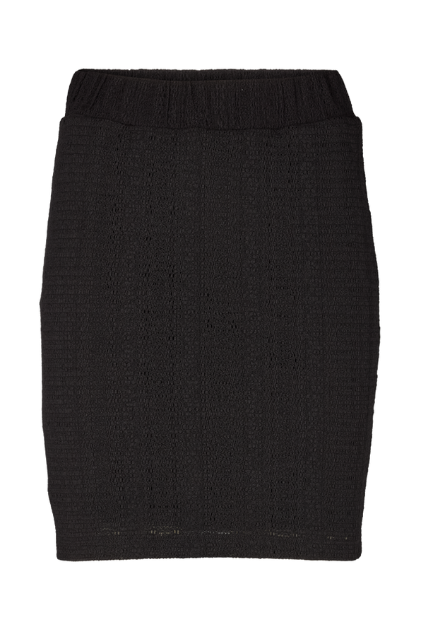 Nederdel | Basic Apparel Suvi skirt, black