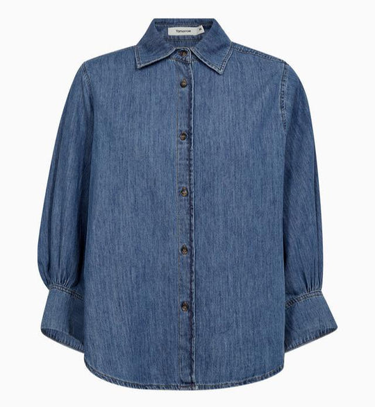 Tomorrow | Skjorte | New Hepburn Shirt Boston, denim blue