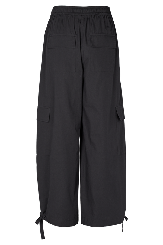 Bukser | Basic Apparel Tilde Loose Cargo Pants, black