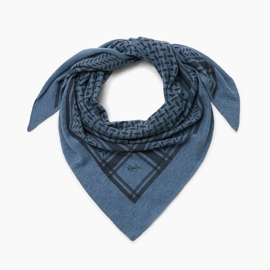 Lala Berlin | Tørklæde | Triangle Trinity cashmere, vela/antracite