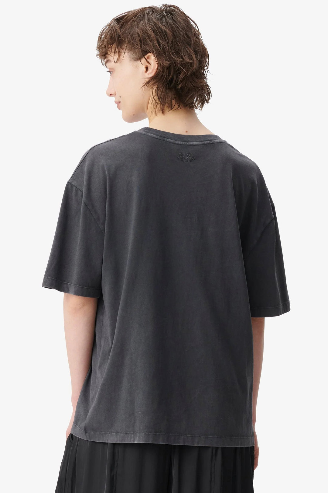 T-shirt | LALA BERLIN Celia, encourage antracite