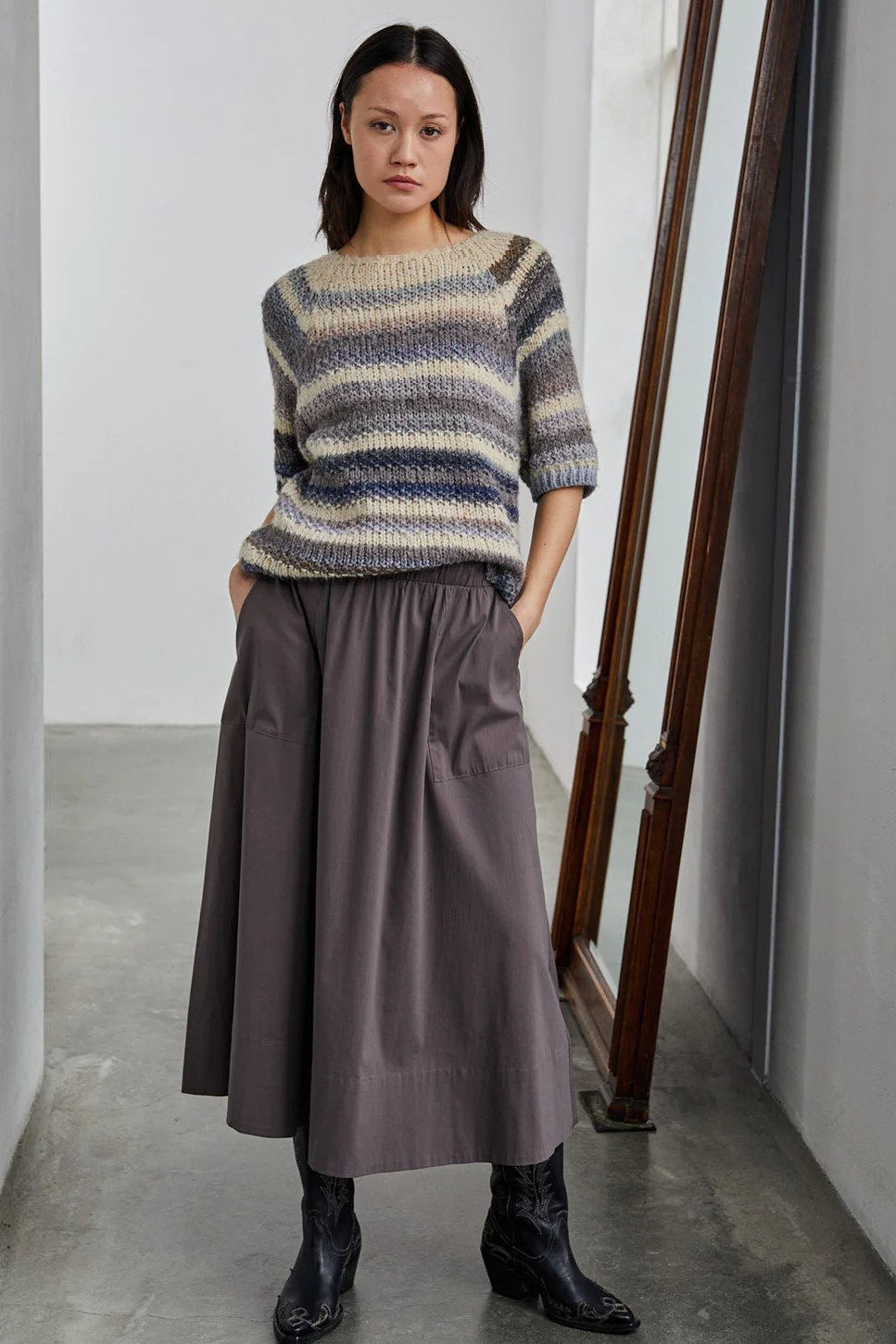 Nederdel | La Rouge Vilma Skirt, brown