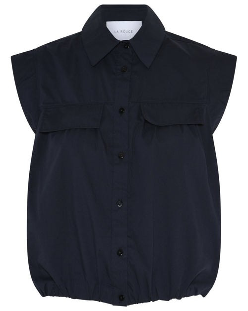 La Rouge | Skjorte | Vilma top, navy