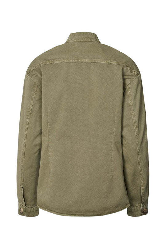 Rabens Saloner | Skjorte | Jozephine Canvas Light Shirt, burnt olive