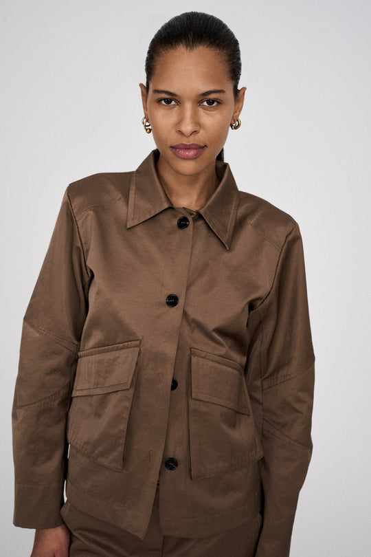 Rabens Saloner | Jakke | Charmaine Cotton fusion jacket, cub