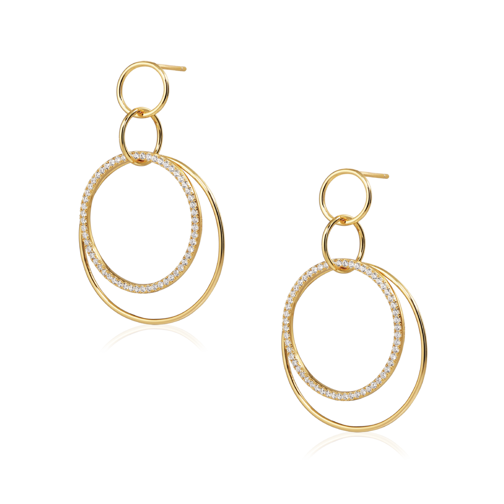 Alura Grace Earstud 34 ørestikker med zirkonia.