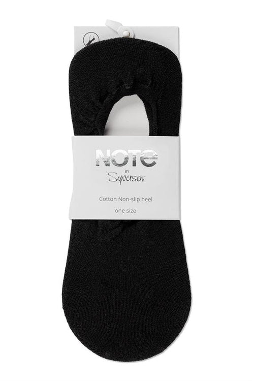 Note by Syversen | Strømper | 2pk Cotton Steps, black