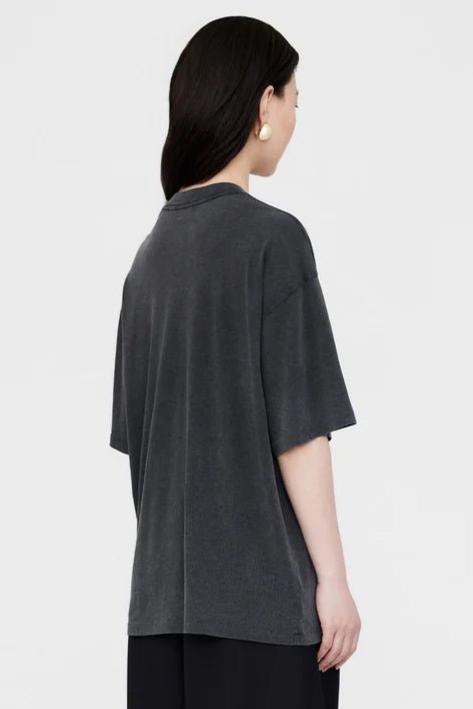 Anine Bing Kent Tee - Oversized T-shirt i 100% Bomuld