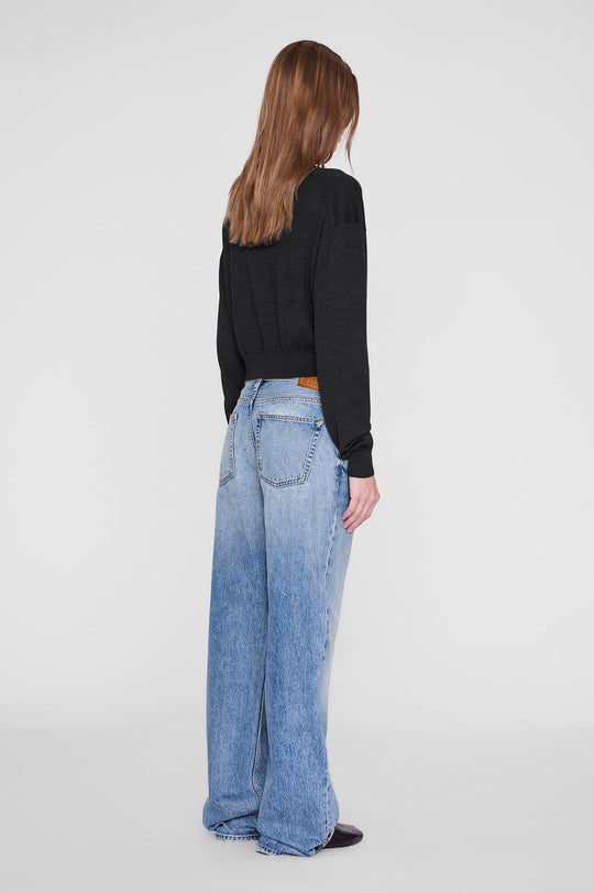  Anine Bing Mia Sweater i charcoal