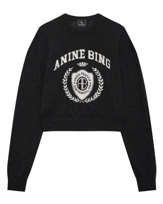  Anine Bing Mia Sweater i charcoal