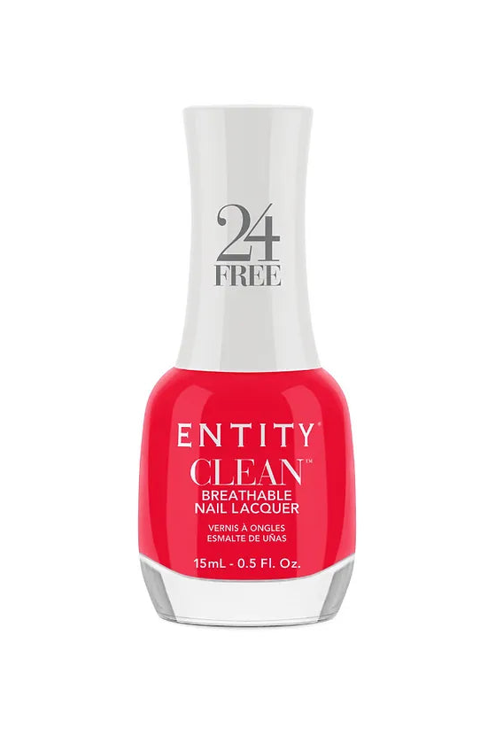Entity Clean neglelak med Ultra Clean 24-free formel og plejende vitaminer.