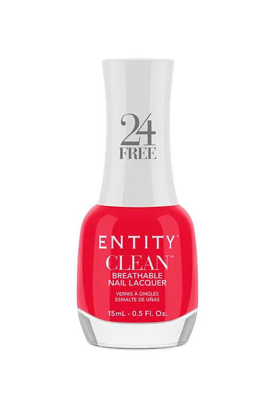 Entity Clean neglelak med Ultra Clean 24-free formel og plejende vitaminer.