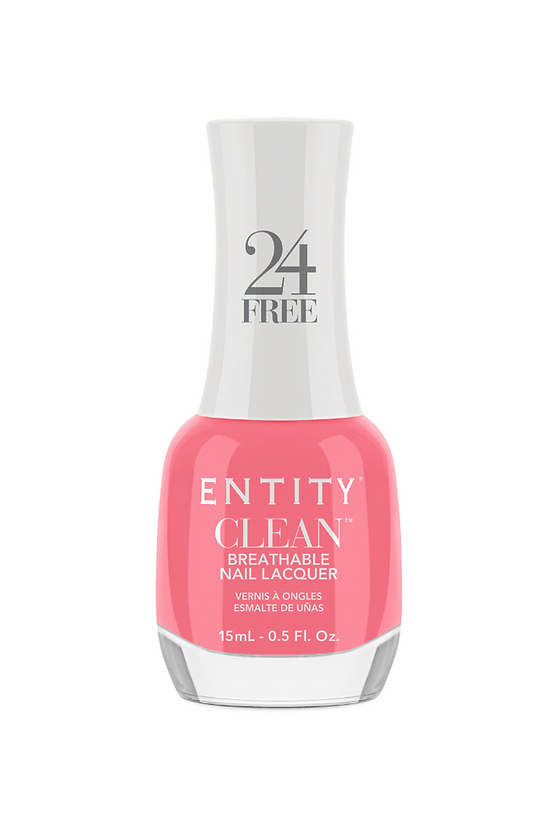 Entity Clean neglelak med Ultra Clean 24-free formel og plejende vitaminer.