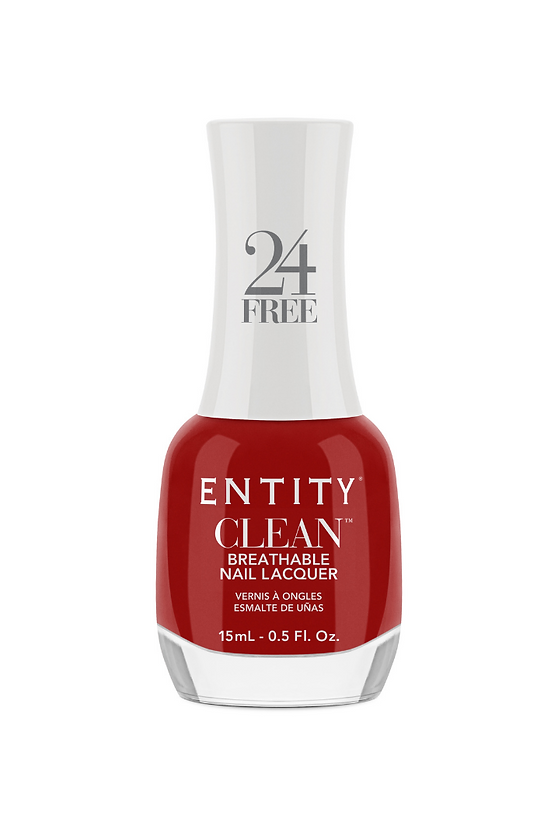 Entity Clean neglelak med Ultra Clean 24-free formel og plejende vitaminer.